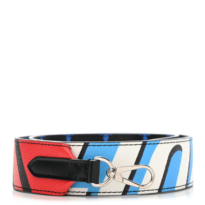 Louis Vuitton Canvas Bandouliere Shoulder Strap Black Bleu Digital 1 of 6