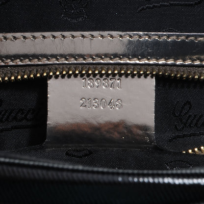 Gucci Dialux Pop Bamboo Large Top Handle Tote Black 7 of 7