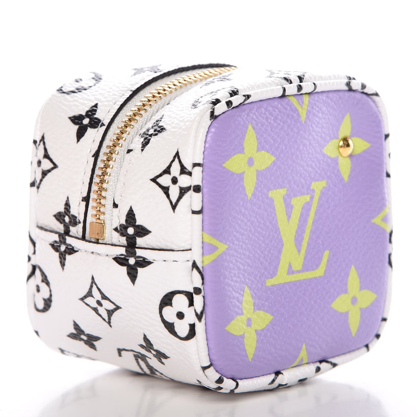 Monogram Giant Cube Coin Purse Pink