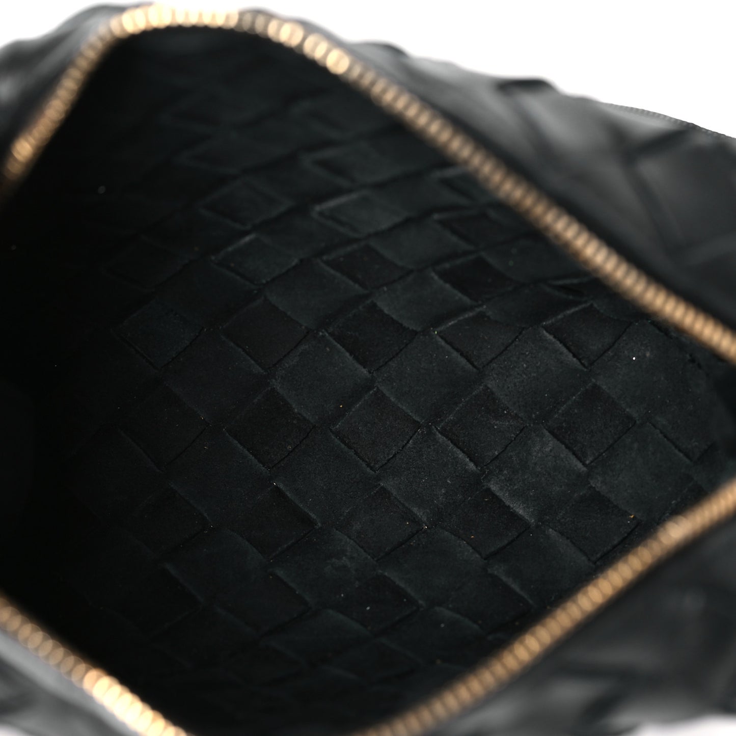 Nappa Intrecciato Mini Loop Camera Bag Black