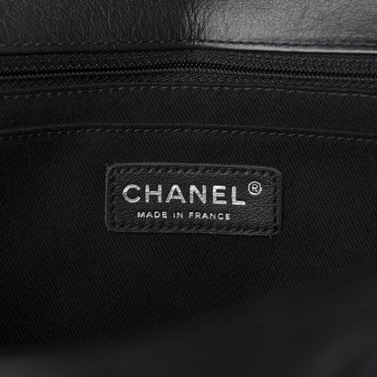 Chanel Calfskin Quilted In The Business Flap Bag Black 6 of 10