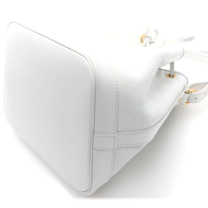 Louis Vuitton X SUN YITIAN Calfskin Monogram Petit Noe White 10 of 10