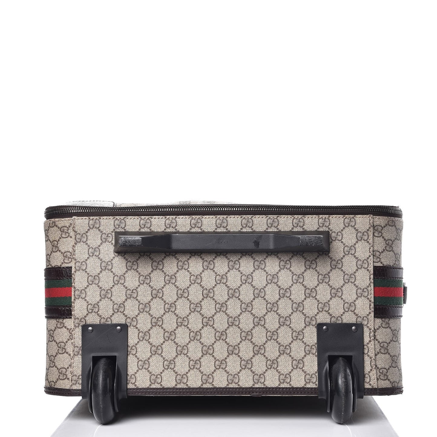 GG Plus Monogram Large Web Trolley Brown