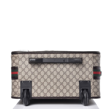 Gucci GG Plus Monogram Large Web Trolley Brown 6 of 26