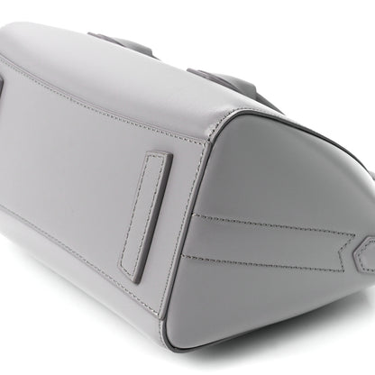 Givenchy Box Calfskin Mini Lock Antigona Shoulder Bag Cloud Grey 12 of 12