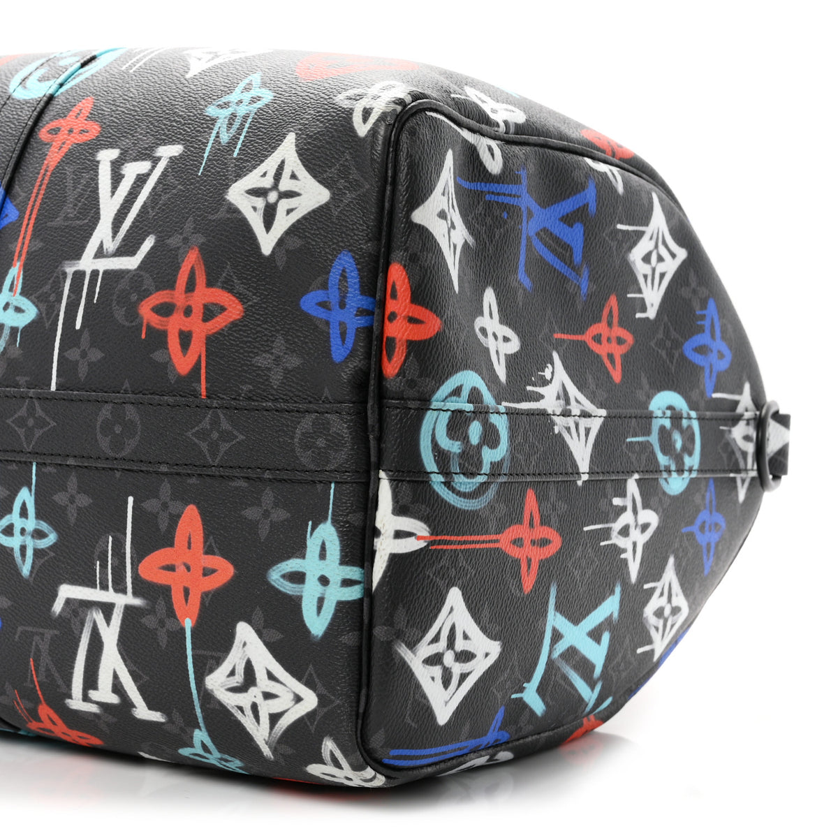 Monogram Eclipse LV Graffiti Keepall Bandouliere 50 Multicolor