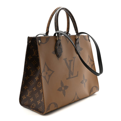 Louis Vuitton Reverse Monogram Giant Onthego MM 3 of 9