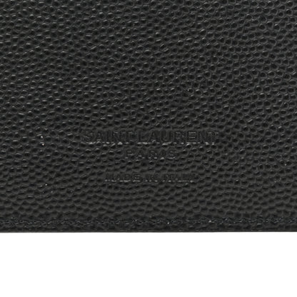 Saint Laurent Grain De Poudre Bill Clip Card Case Black 6 of 8