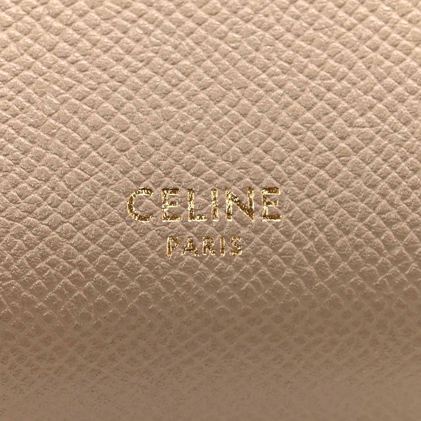 Grained Calfskin Micro Belt Bag Light Taupe
