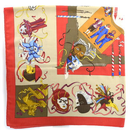 Hermes Cashmere Silk Venezia Shawl GM 140 4 of 9