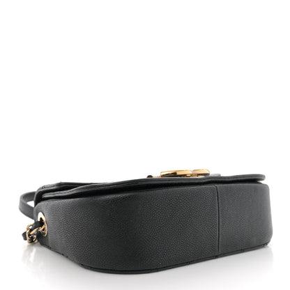 Chanel Grained Calfskin Quilted Small Cuba Top Handle Flap Black 4 of 12