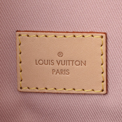 Louis Vuitton Damier Azur Graceful MM Rose Ballerine 8 of 9