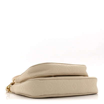 Louis Vuitton Empreinte Monogram Giant Multi Pochette Accessories Cream 4 of 10