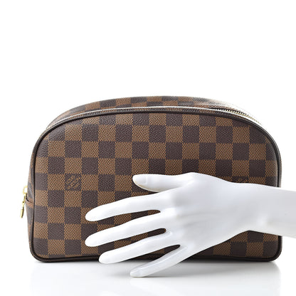 Louis Vuitton Damier Ebene Toiletry Bag 25 2 of 9