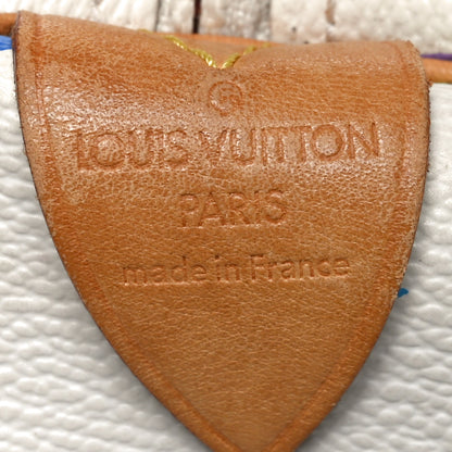 Louis Vuitton Monogram Multicolor Speedy 30 White 5 of 9