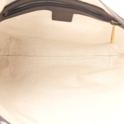 Gucci GG Supreme Monogram Web Small Ophidia Half Moon Hobo Brown 5 of 10