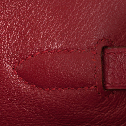 Hermes Ardennes Birkin 40 Rouge Vif 11 of 30