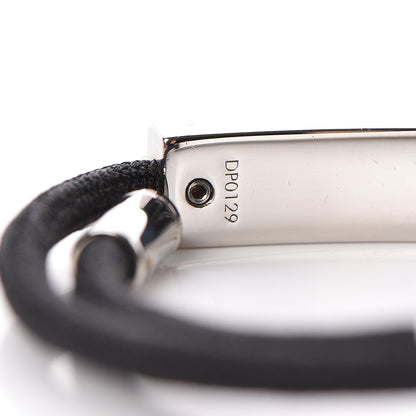 Louis Vuitton Nylon LV Space Bracelet Black 6 of 7