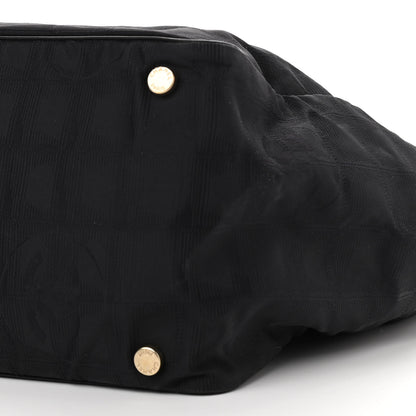 Chanel Nylon Medium Travel Tote Black 8 of 9