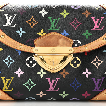 Louis Vuitton Monogram Multicolor Beverly MM Black 7 of 10