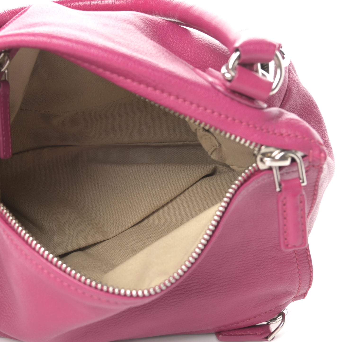 Sugar Goatskin Small Pandora Orchid Purple