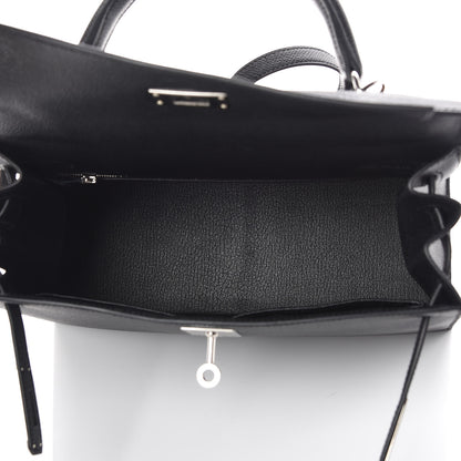 Hermes Epsom Kelly Sellier 28 Black 14 of 35