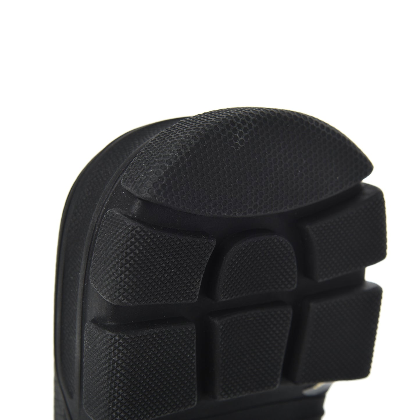 Nappa Grosgrain Logo Mens Velcro Chunky Slide Sandals 6 Black