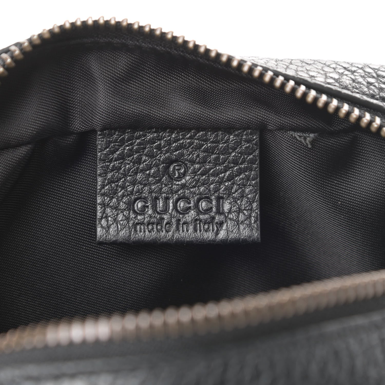 Gucci Pebbled Calfskin Mini Soho Disco Bag Black 6 of 11