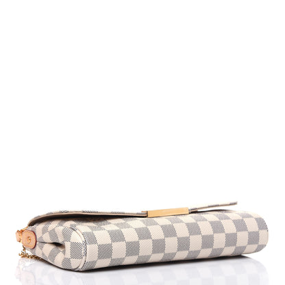 Louis Vuitton Damier Azur Favorite MM 5 of 13