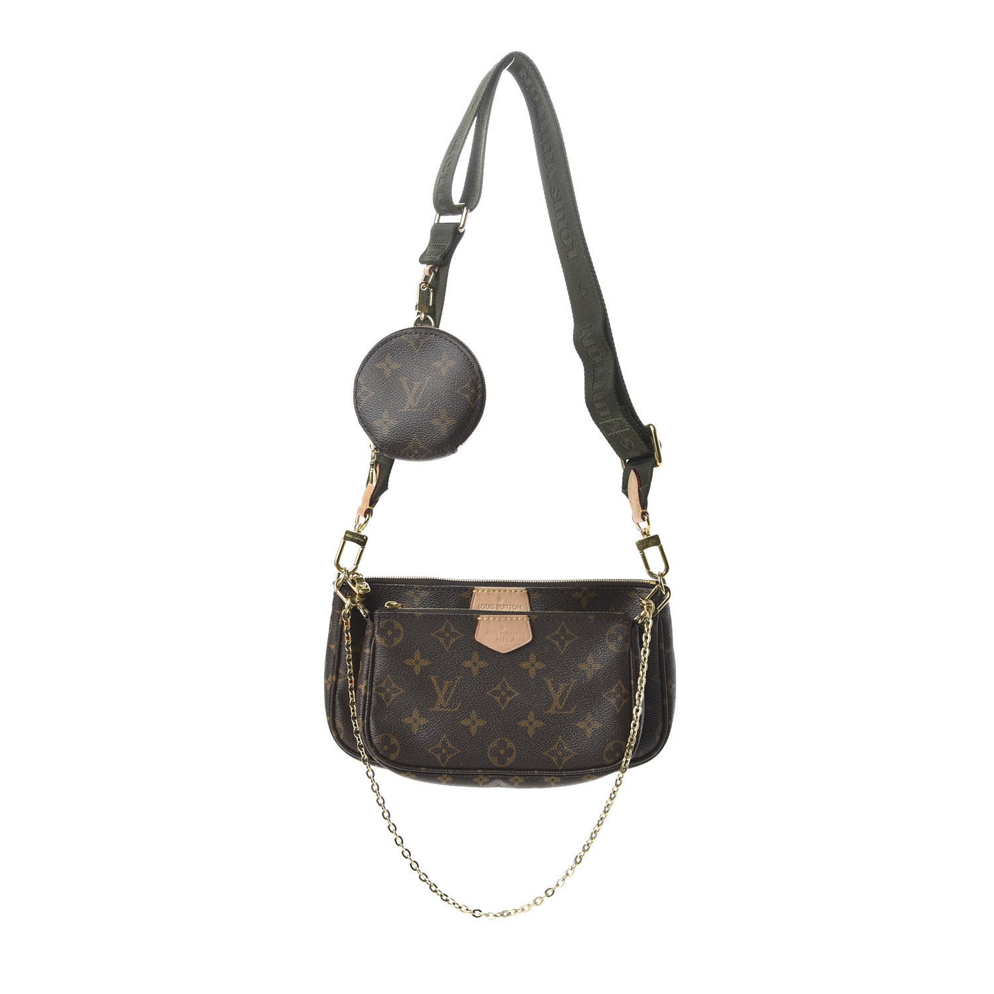 Monogram Multi Pochette Accessories Kaki