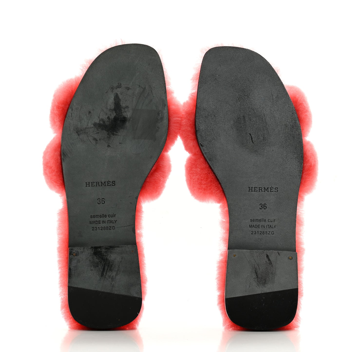 Woolskin Oran Sandals 36 Rose Du Desert