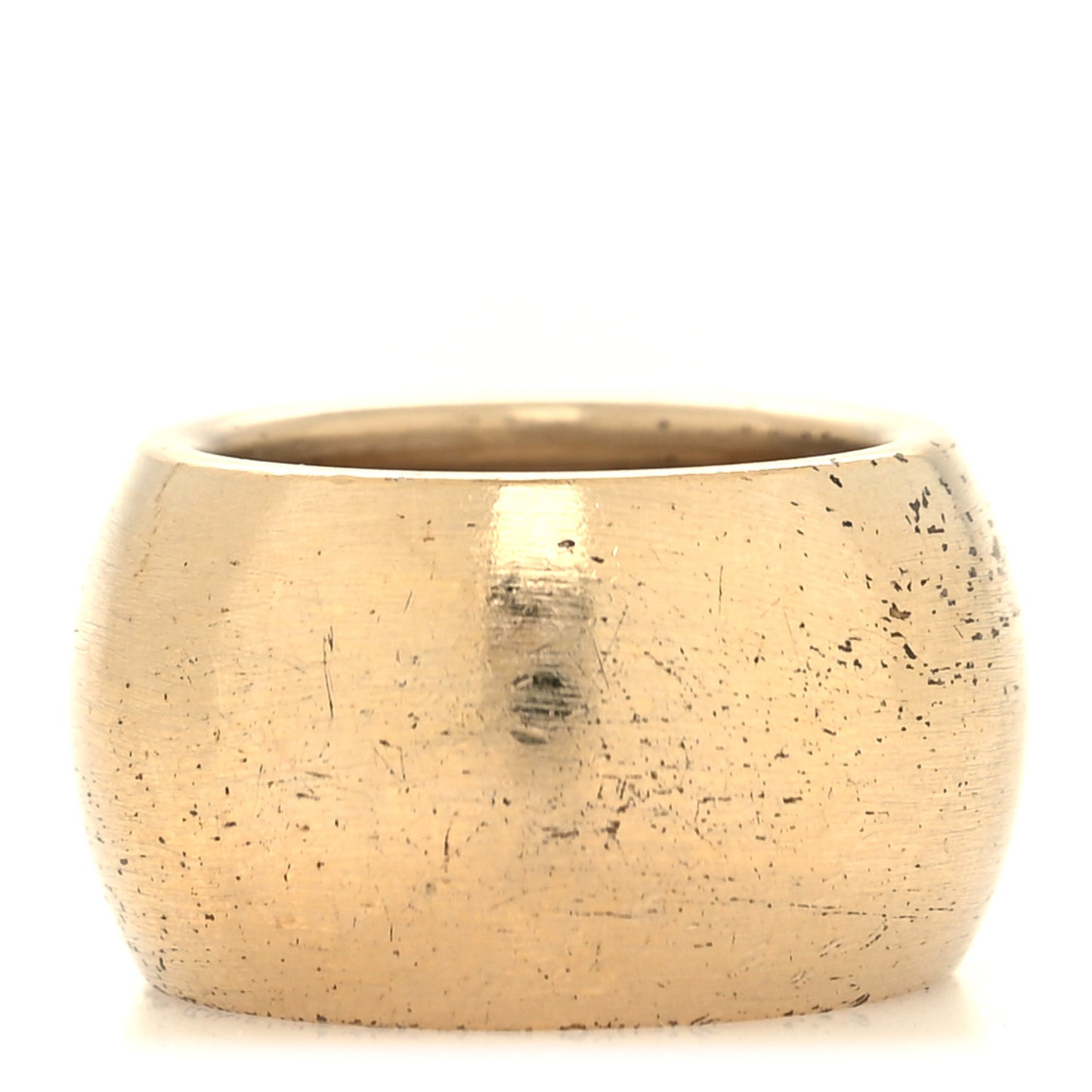 Crystal CC Wide Ring 50 5.5 Gold
