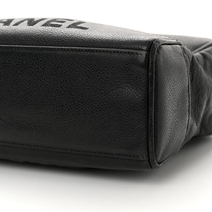 Chanel Caviar CC Shoulder Bag Black 10 of 15