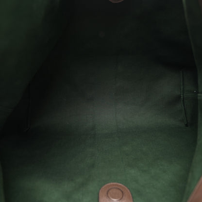 Gucci GG Monogram Web Large Giglio Tote Beige Brown 5 of 9