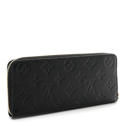 Louis Vuitton Empreinte Clemence Wallet Black 3 of 7