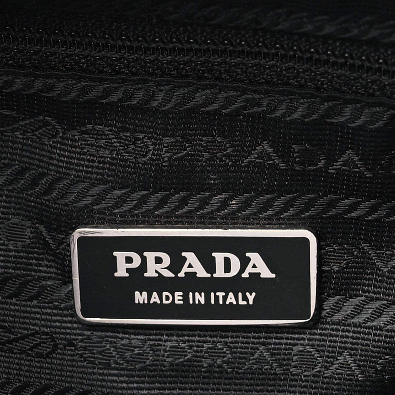 Prada Nylon Vela Messenger Bag Black 6 of 10