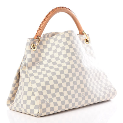 Louis Vuitton Damier Azur Artsy MM 2 of 12