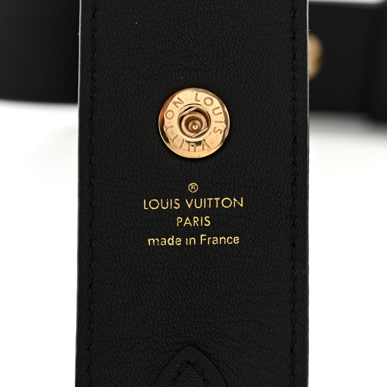 Louis Vuitton Monogram Adjustable Bandouliere Shoulder Strap Black 4 of 5