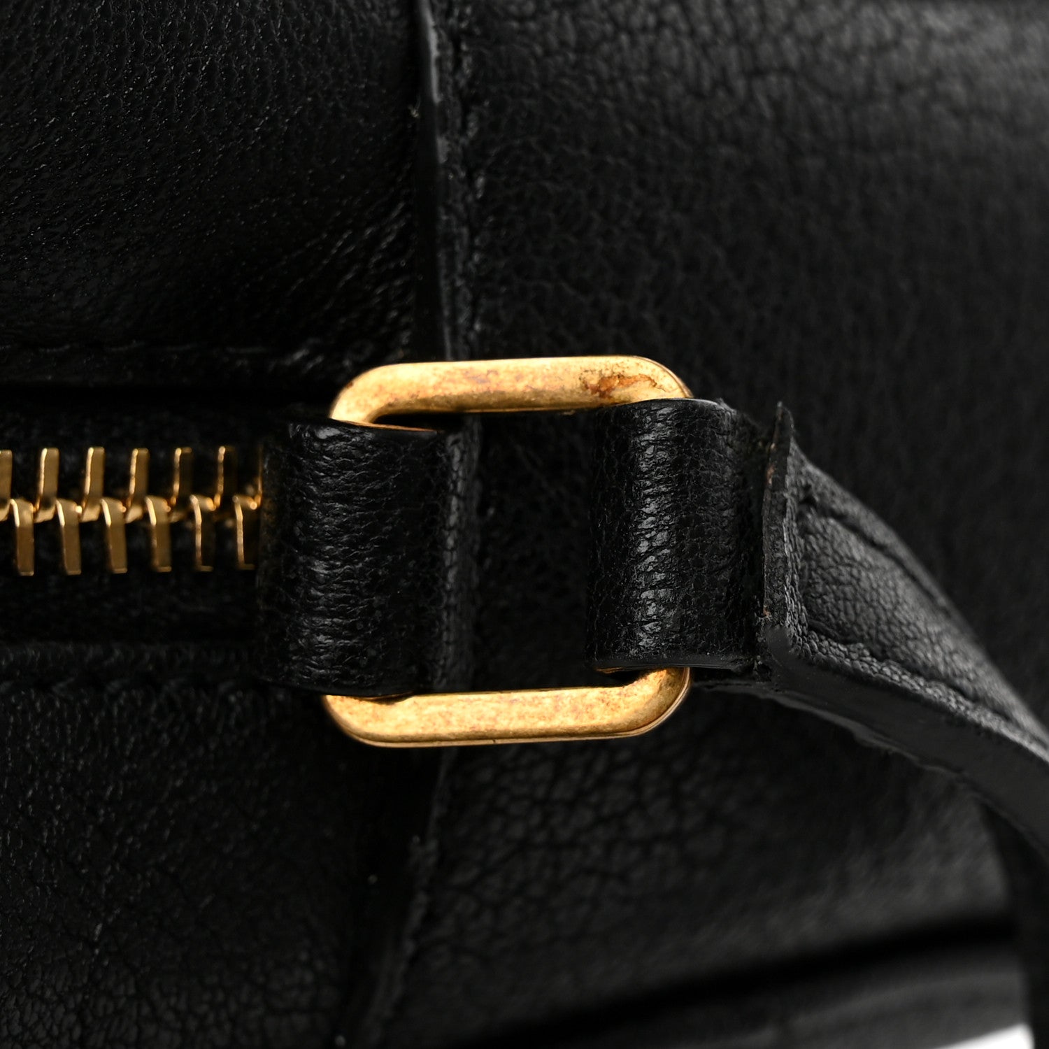 Saint Laurent Grained Lambskin Monogram Lou Camera Bag Black 12 of 14
