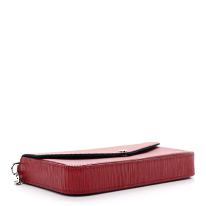 Louis Vuitton Epi Pochette Felicie Cherry Berry 5 of 11