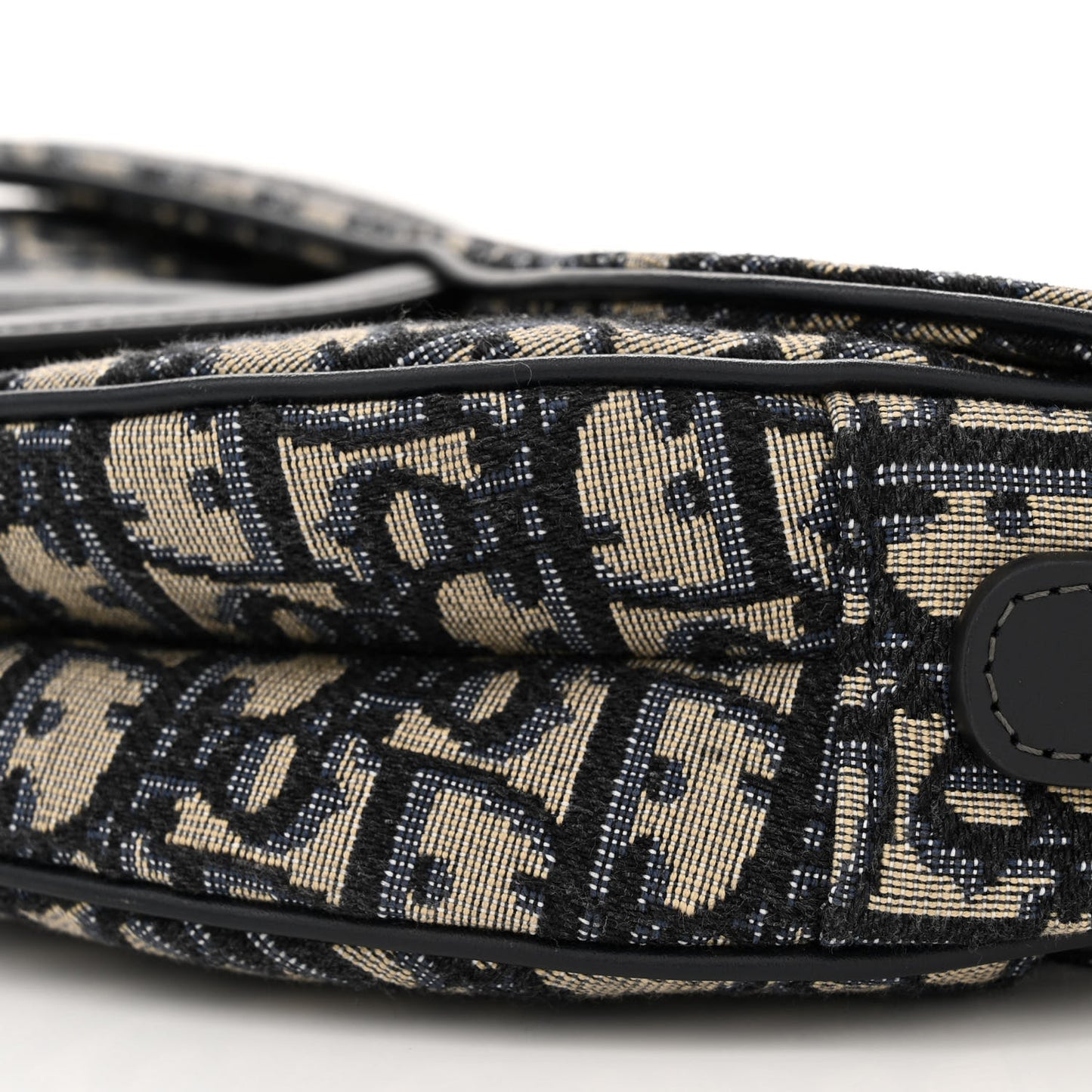 Oblique Saddle Bag Blue