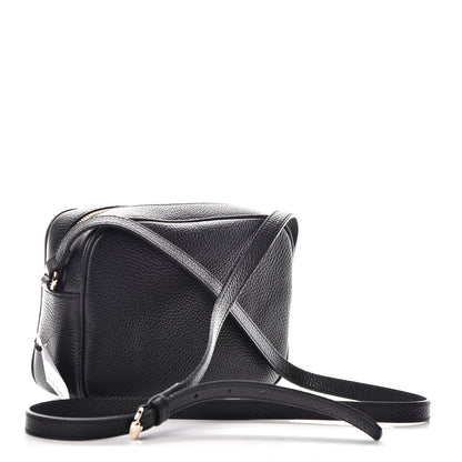 Gucci Pebbled Calfskin Small Soho Disco Bag Black 3 of 9