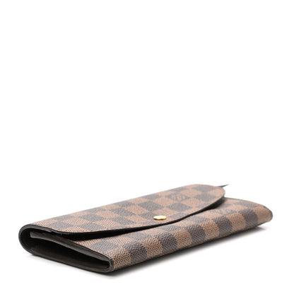 Louis Vuitton Damier Ebene Emilie Wallet 4 of 10