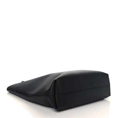 Saint Laurent Calfskin North-South Shopping Tote Black 5 of 10