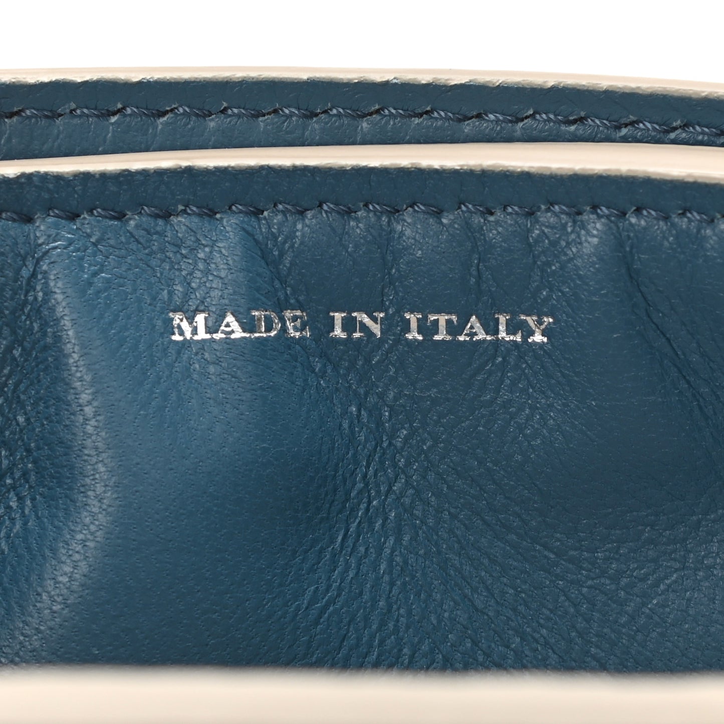 Goatskin Small D-Ring Bag Stone