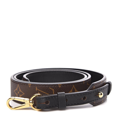 Louis Vuitton Monogram Bandouliere Shoulder Strap Black 1 of 5