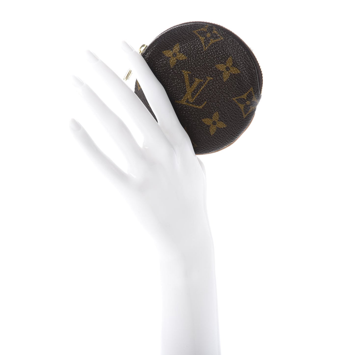 Monogram Round Coin Purse