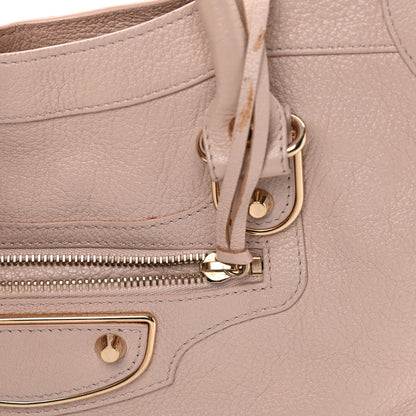 Balenciaga Chevre Gold Metallic Edge Hardware City Rose Aubepine Bois de Rose 12 of 16