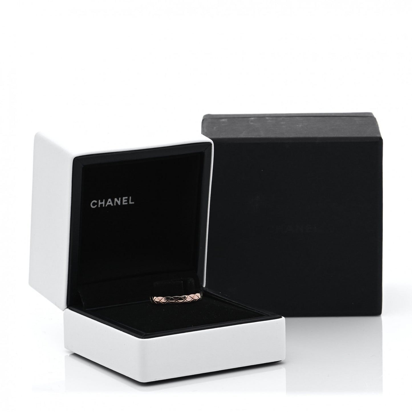 18K Beige Gold Mini Coco Crush Ring 54 7