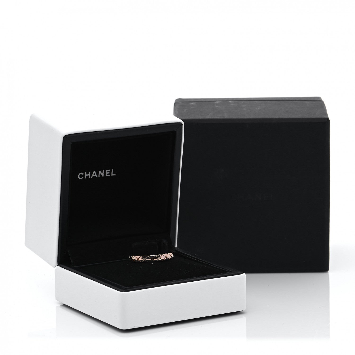 Chanel 18K Beige Gold Mini Coco Crush Ring 54 7 5 of 5